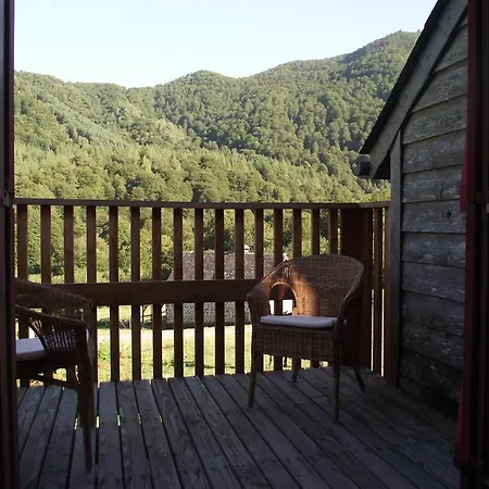 Les Chalets De La Foret D'Issaux Osse-en-Aspe Habitación foto